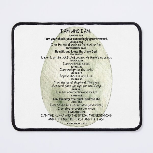 Item preview, I AM - Bible verses - Shirt Hoodie Sticker Bag Phone case designed and sold by HisDesignCo.