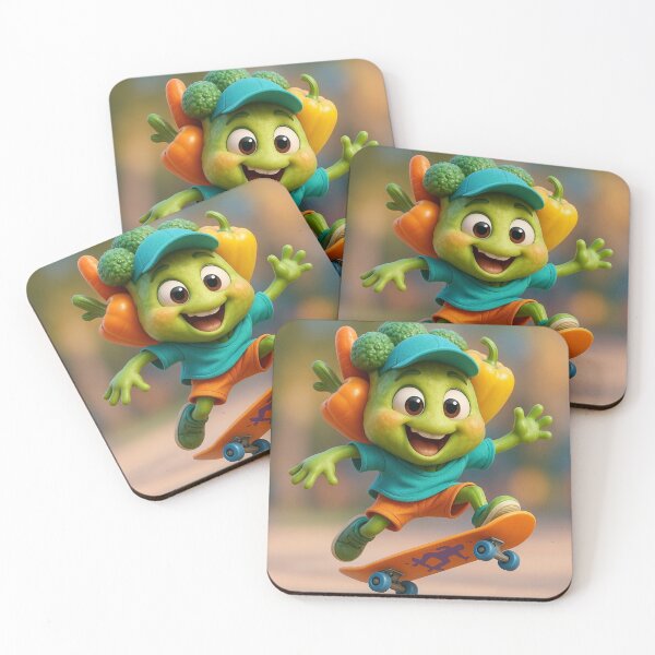 Item preview, Skater Vegetables designed and sold by Sillytoe.