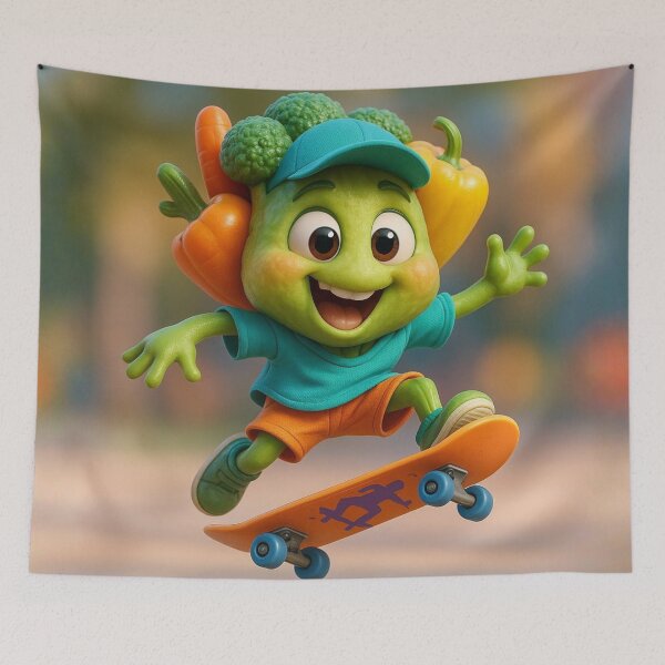 Item preview, Skater Vegetables designed and sold by Sillytoe.