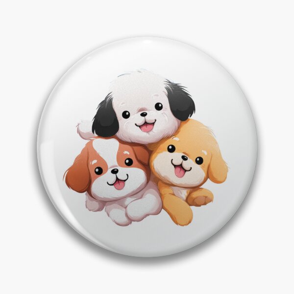 Item preview, Puppy Pile designed and sold by bubblyrainbow.
