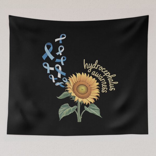 Item preview, Hydrocephalus Awareness Sunflower designed and sold by grounabslaninal.