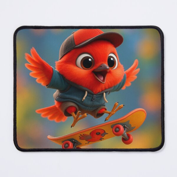 Item preview, Skater Vermilion Flycatcher designed and sold by Sillytoe.