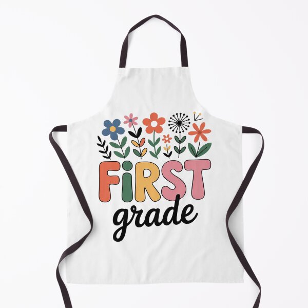 Item preview, First Grade Teacher Wildflower Back to School Floral designed and sold by grounabslaninal.