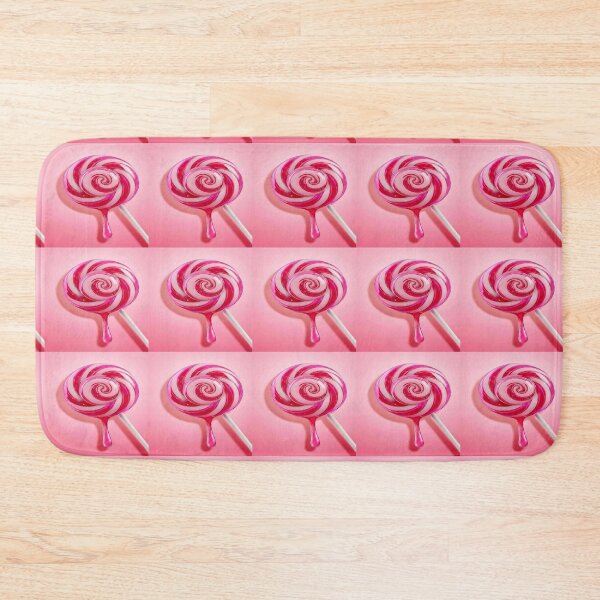 Item preview, Pink Sugar Drip - Swirled Lollipop Pop Art — Pink Red Abstract Candy Drop designed and sold by shaang.