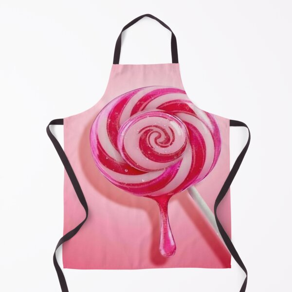 Item preview, Pink Sugar Drip - Swirled Lollipop Pop Art — Pink Red Abstract Candy Drop designed and sold by shaang.