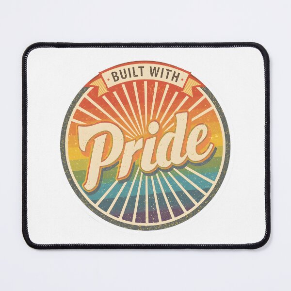 Item preview, Retro Pride Energy Rainbow LGBTQ Statement  designed and sold by Pride_Prints.