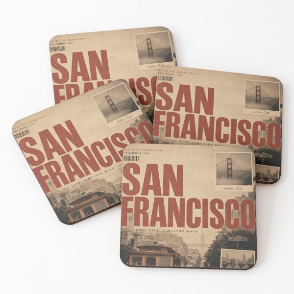 Item preview, San Francisco Vintage Poster | Retro California Cable Car Wall Art | Foggy City Editorial Travel Print | Urban Aesthetic Decor designed and sold by Watchyyy.