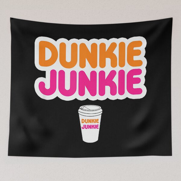 Item preview, Funny Dunkie Junkie Coffee Love Funny Coffee Saying designed and sold by MelanieIShelton.