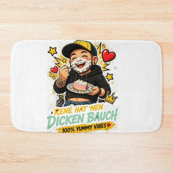 Item preview, René has a big belly designed and sold by Lucky Land .