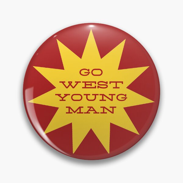 Item preview, "Go West Young Man" Yellow Western Style designed and sold by zozzy-does-art.