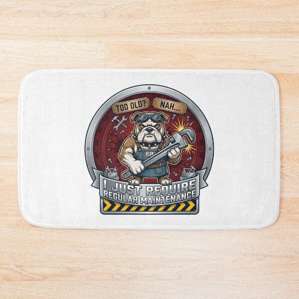 Item preview, Regular Maintenance Bulldog Shirt – Funny Mechanic Gift Tee designed and sold by relso.
