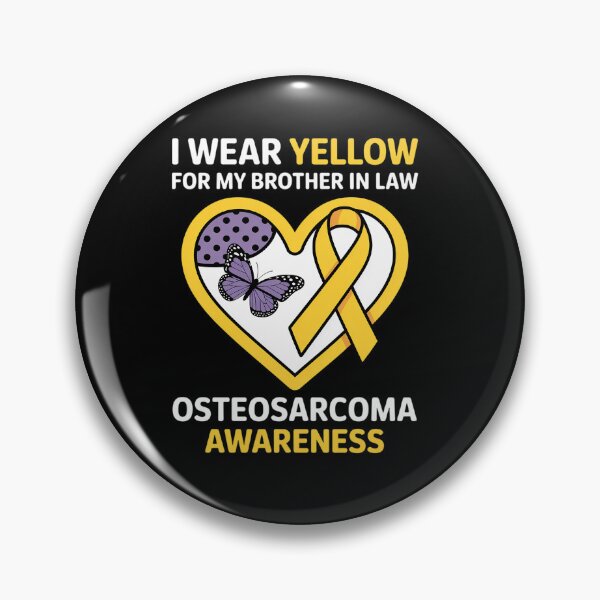Item preview, I Wear Yellow for My Brother in Law Osteosarcoma Awareness designed and sold by grounabslaninal.