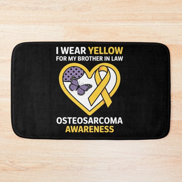 Item preview, I Wear Yellow for My Brother in Law Osteosarcoma Awareness designed and sold by grounabslaninal.