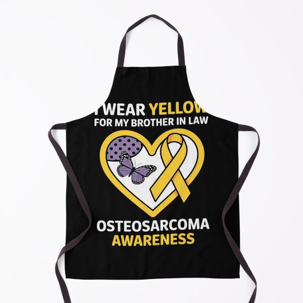 Item preview, I Wear Yellow for My Brother in Law Osteosarcoma Awareness designed and sold by grounabslaninal.