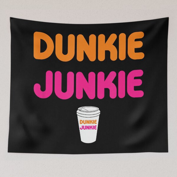 Item preview, Funny Dunkie Junkie Coffee Love Funny Coffee Saying designed and sold by MelanieIShelton.