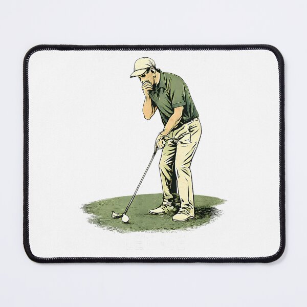 Item preview, Hold On Let Me Overthink This Funny Golf Humor T-Shirt designed and sold by RKdrawings.