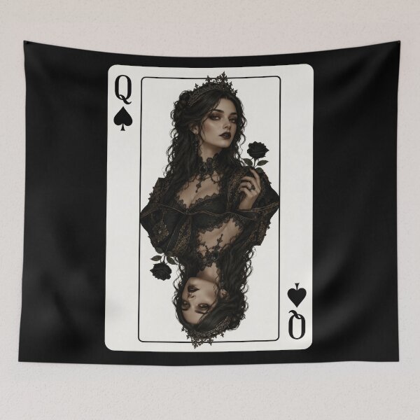 Item preview, Queen of Spades designed and sold by CashCrow.