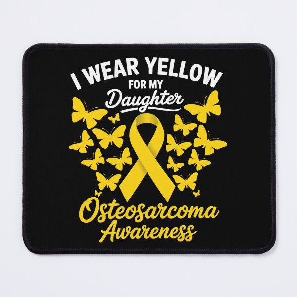 Item preview, I Wear Yellow For My Daughter Osteosarcoma Awareness Support designed and sold by grounabslaninal.
