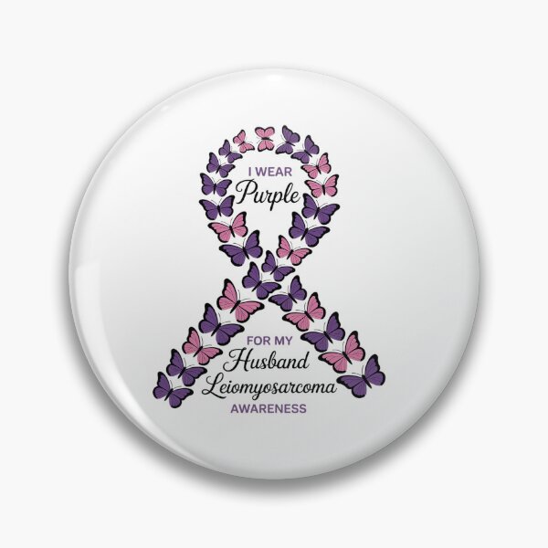 Item preview, I wear Purple for my Husband Leiomyosarcoma Awareness designed and sold by grounabslaninal.