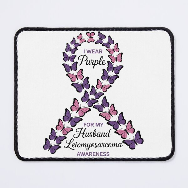 Item preview, I wear Purple for my Husband Leiomyosarcoma Awareness designed and sold by grounabslaninal.