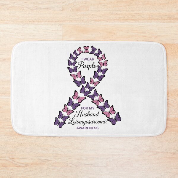 Item preview, I wear Purple for my Husband Leiomyosarcoma Awareness designed and sold by grounabslaninal.