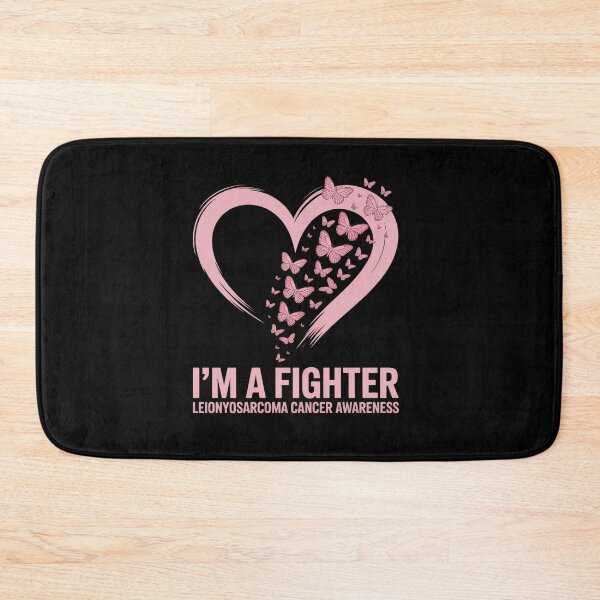 Item preview, I’m A Fighter Leiomyosarcoma AWARENESS Heart Butterflies designed and sold by grounabslaninal.