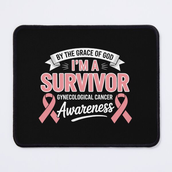 Item preview, I’m A Survivor Gynecological Cancer Awareness Peach Ribbon designed and sold by grounabslaninal.
