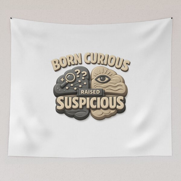 Item preview, Trust Issues, But Make It Brainy designed and sold by Dresut.