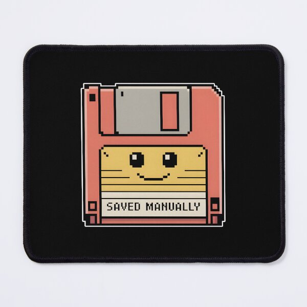 Item preview, Saved Manually Retro Floppy Disk Nostalgia Shirt designed and sold by ImaginedSpace7.