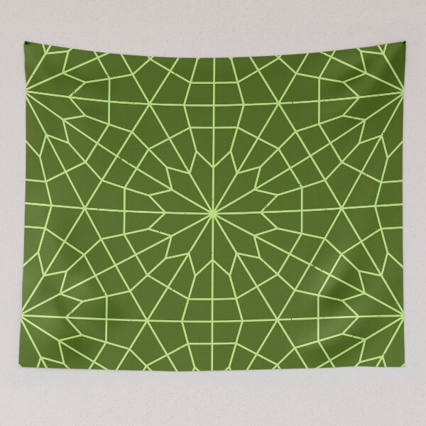 Item preview, Mid-Century Modern Olive Green 1950's Classic Pattern designed and sold by DEC02.