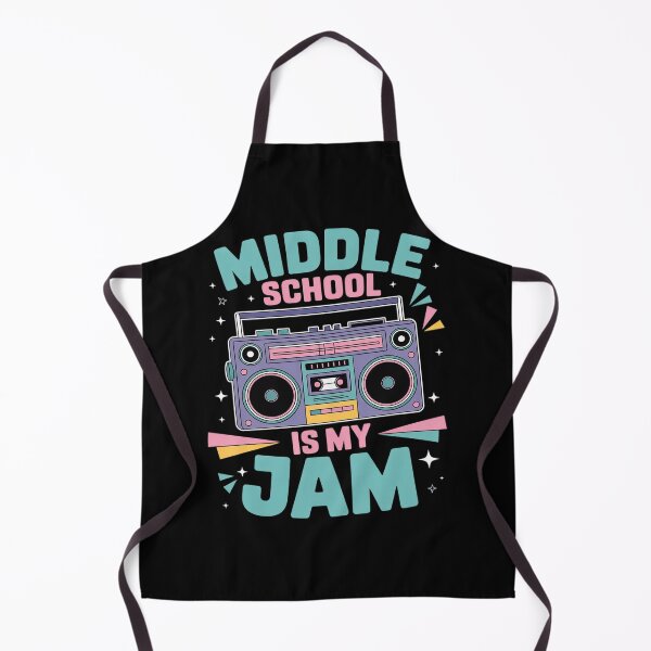 Item preview, Middle School is My Jam Cute Teacher 80's 90's designed and sold by grounabslaninal.