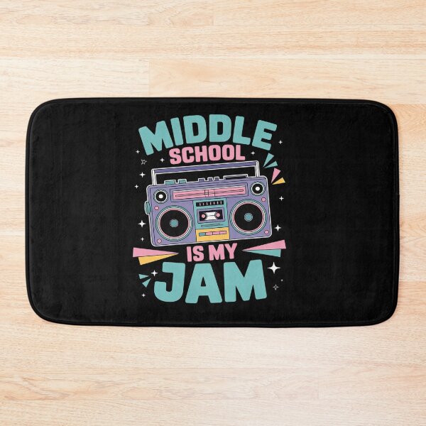 Item preview, Middle School is My Jam Cute Teacher 80's 90's designed and sold by grounabslaninal.
