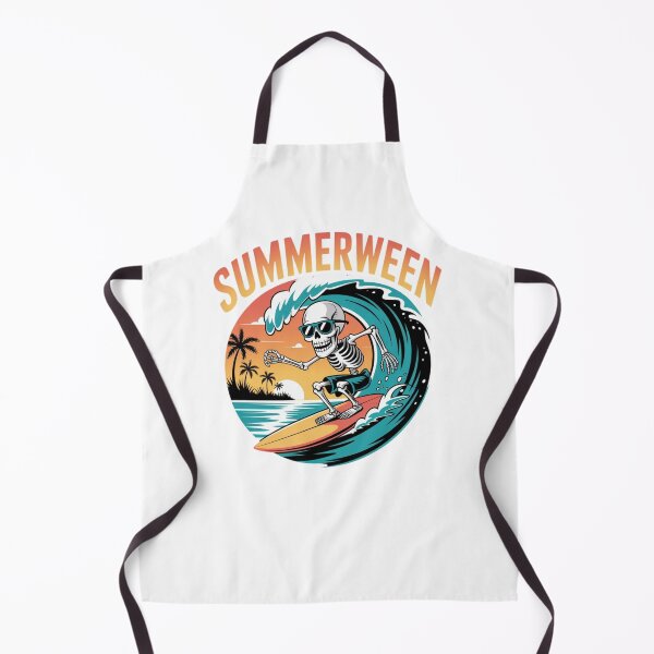 Item preview, Summerween Skeleton Surfing Shirt | Retro Spooky Beach Tee | Hot Ghoul Summer Halloween Surf Graphic designed and sold by mrobpeach2.