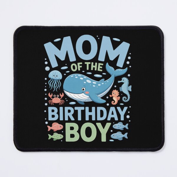 Item preview, Mom of the Birthday Boy Oneder The Sea Bday Ocean designed and sold by grounabslaninal.