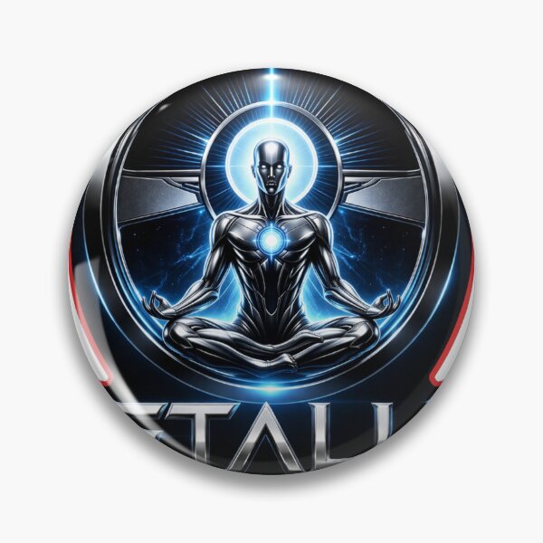 Item preview, Metallic Souls Ascension Cyberpunk Emblem designed and sold by madmattx.
