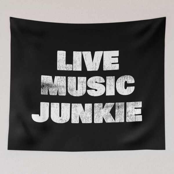 Item preview, Live Music Junkie Funny Concert Enthusiast designed and sold by MelanieIShelton.
