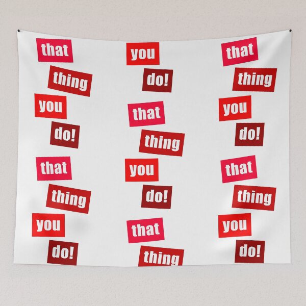 Item preview, That Thing You Do Red designed and sold by Normbot2000.