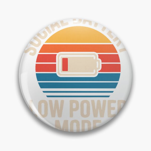 Item preview, Funny Social Battery Low Power Mode Retro Premium Tri-Blend T-Shirt designed and sold by kevincuellar.