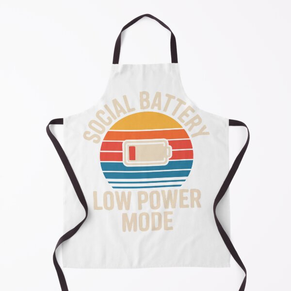 Item preview, Funny Social Battery Low Power Mode Retro Premium Tri-Blend T-Shirt designed and sold by kevincuellar.