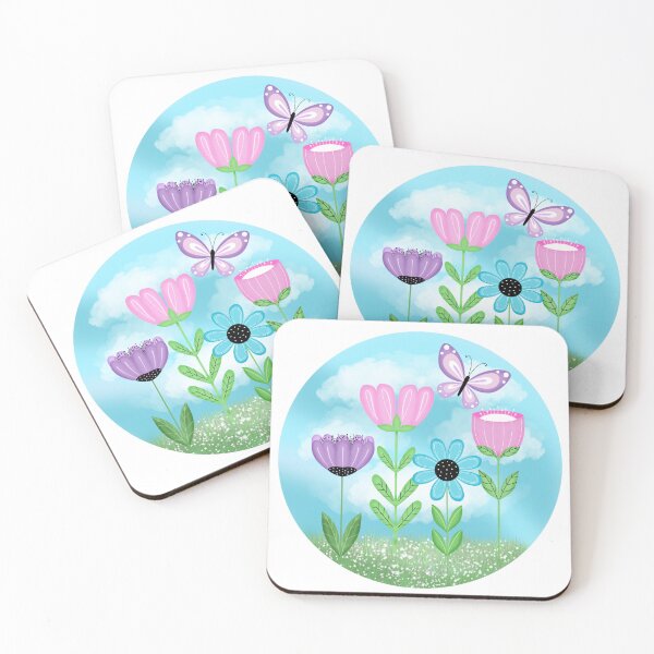 Item preview, Garden and Blue Sky designed and sold by NotPrettyinPink.