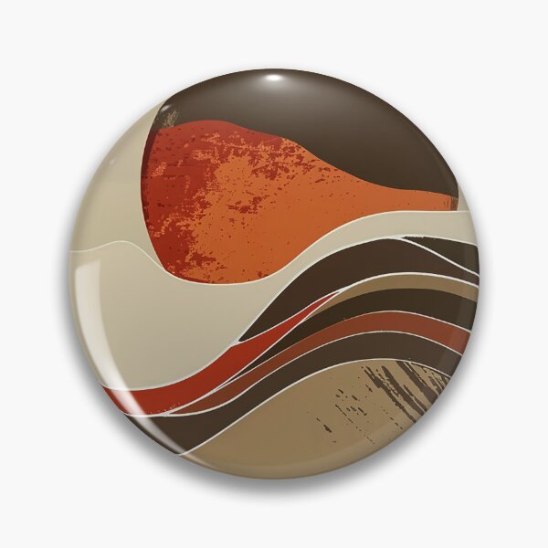 Item preview, Boho Sunset Over Fantasy Desert Warm Earthtones Abstract designed and sold by DEC02.