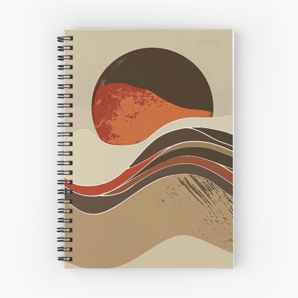 Item preview, Boho Sunset Over Fantasy Desert Warm Earthtones Abstract designed and sold by DEC02.