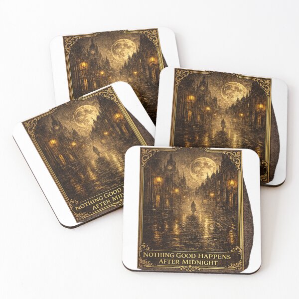 Item preview, Nothing Good Happens After Midnight – Velvet Noir Society designed and sold by DailyTrendFinds.