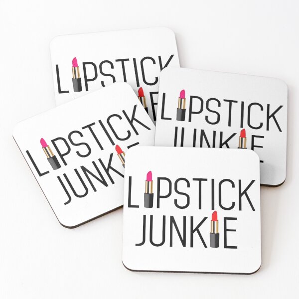 Item preview, Lipstick Junkie - Hot Pink, Red, Beauty, Makeup T Shirt designed and sold by MelanieIShelton.
