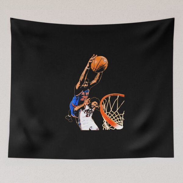 Item preview, Mitchell Robinson Knicks Slam Dunk Iconic designed and sold by ShaverJr3000.