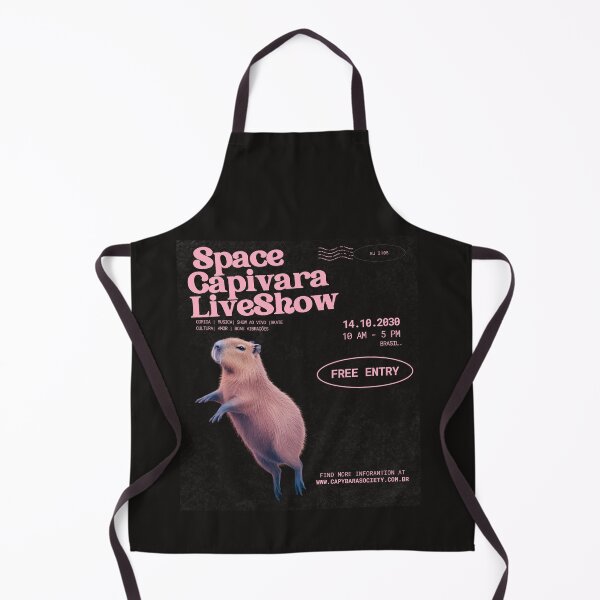 Item preview, Space Capybara Show designed and sold by SixElements.