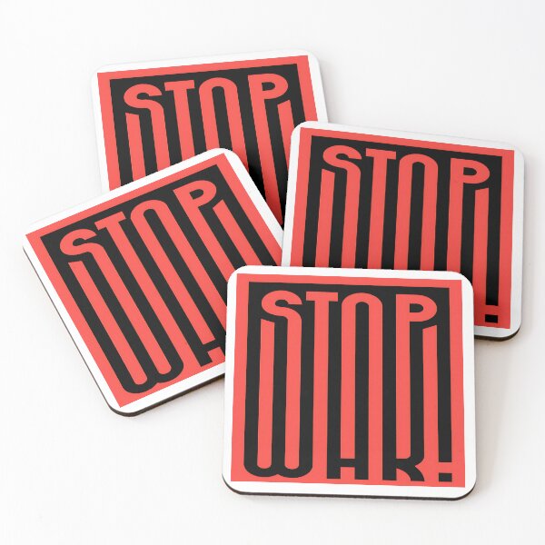 Item preview, STOP WAR Typography designed and sold by MIXAR Studio.
