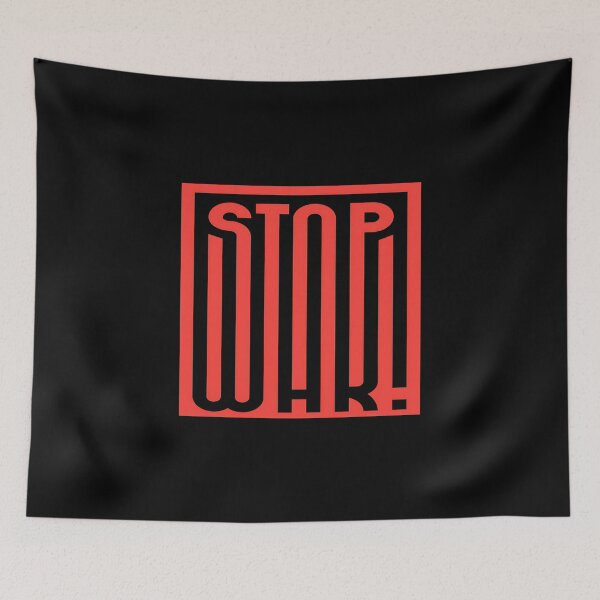 Item preview, STOP WAR Typography designed and sold by MIXAR Studio.