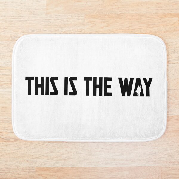 Item preview, THIS IS THE WAY (black) designed and sold by PedroVerseStore.