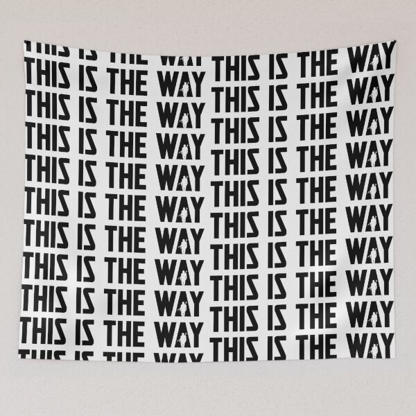 Item preview, THIS IS THE WAY (black) designed and sold by PedroVerseStore.